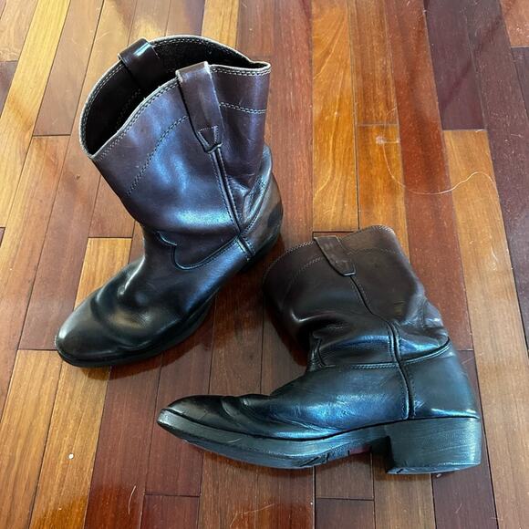 Durango Leather Boots Dark Brown Men’s 10D Western Cowboy Rodeo Horse Outdoor main image 11